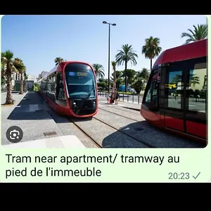 Grand Appartement, 2 Ou 3 Ou 4 Pieces, Tramway Sur Place, Proche Gare Sncf St Augustin 5 Min, Aeroport A 7 Min, Ou Allianz Riviera 10 Min, Palais Nikaia 2 Min , Supermarche Sur Place, Parking Possible Si Disponible Ou Payant A 1000 Metre Appartement